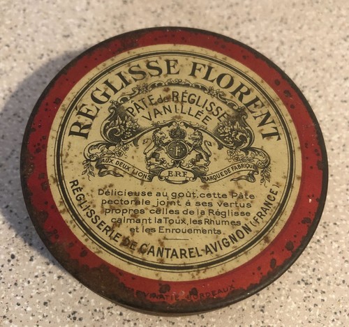 Ancienne boite réglisse - boite,