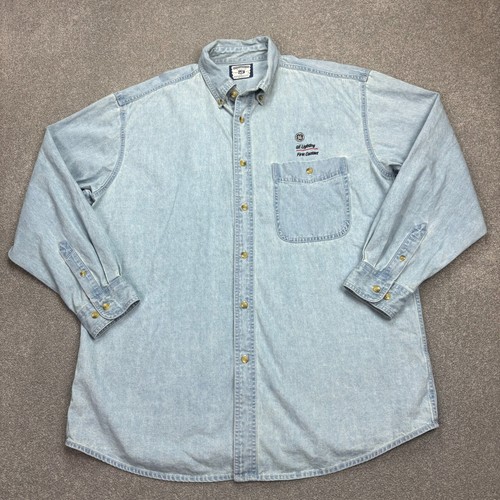 Chemise lee denim - chemise, large