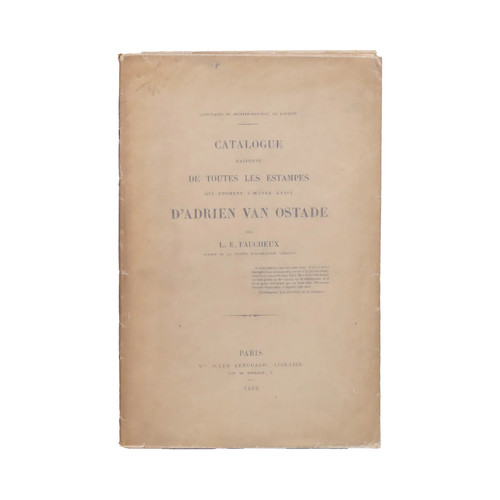 Faucheux catalogue - –,