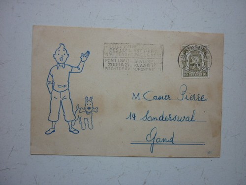 Herge tintin rare carte - ,