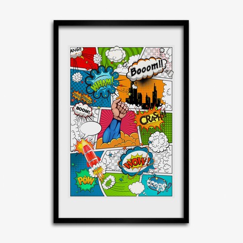 Tulup photo cadre 40x60cm - 40x60cm, le