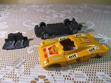 858Y Vintage Norev Jet Car 840 France Alpine Renault A440 Orange 1:43 Epave