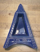 Cendrier BCI céramique bleu