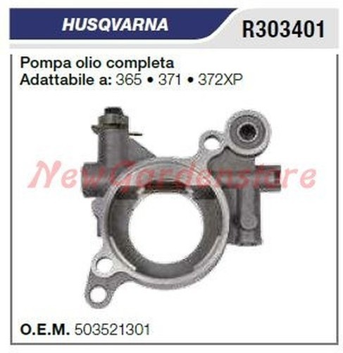 Pompe huile husqvarna - pompe, À