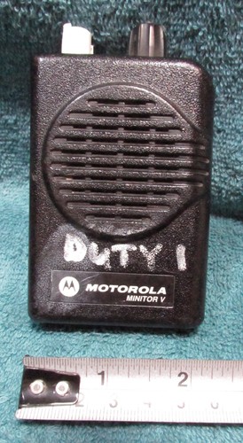 Motorola minitor pager as - v, ~
