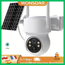 ✅ WONSDAR Caméra IP Solaire