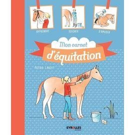 Livre mon carnet équitation - carnet, d'équitation