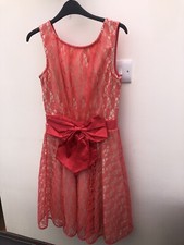 Robe petite maîtresse corail