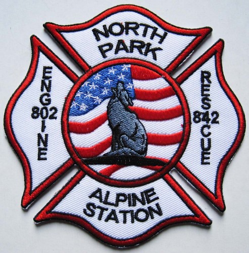 Patch ecusson usa pompiers - usa,