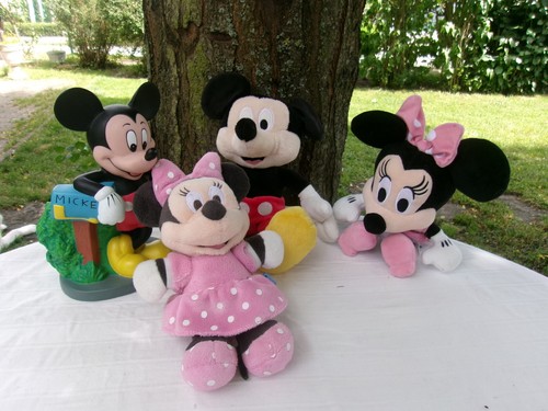 Tirelire mickey peluche - mickey, +