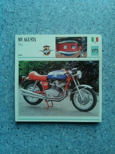 Fiche moto italie agusta - fiche, mv