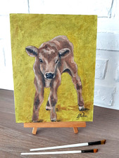 Peinture de vache art original