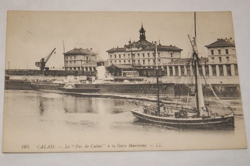Calais gare maritime grue - la,