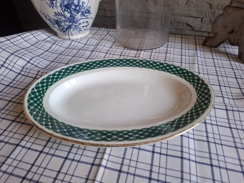 Plat ovale vintage - plat,