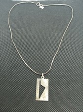 Pendentif Avec Collier Argent