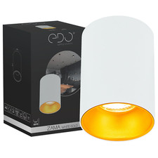 Spot de plafond  5xZAMA Blanc