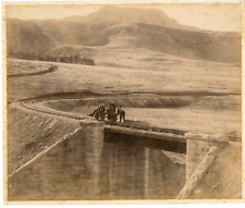 Suède, Drakensberg, chemin de fer, draisine Vintage albumen print  Tirage albu