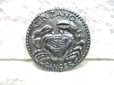 Mini plaque ronde publicitaire