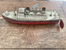 Bateau JEP ancien en tôle à