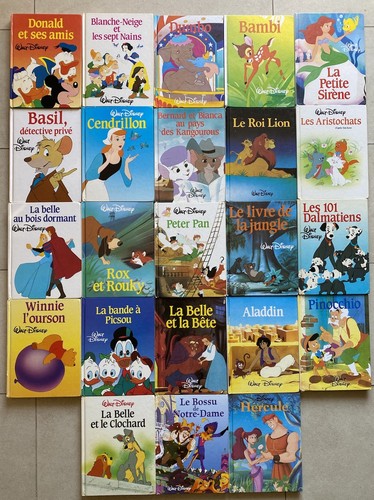 Lot livres walt - 23,