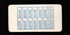 vieux papiers calendrier