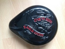 Couvercle de filtre à air eagle spirit  pour Harley Davidson, peint, à voir !