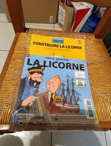 Tintin licorne maquette - la,