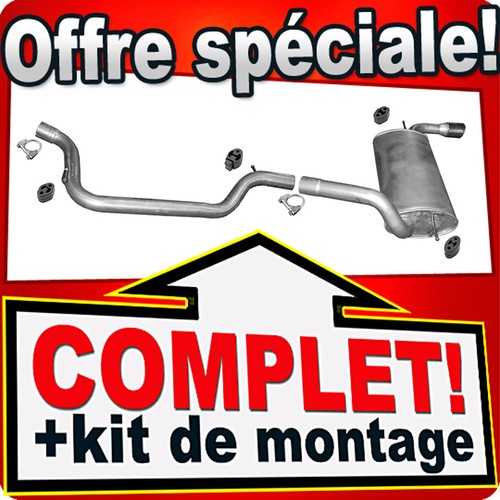 Echappement pour ford focus - echappement,