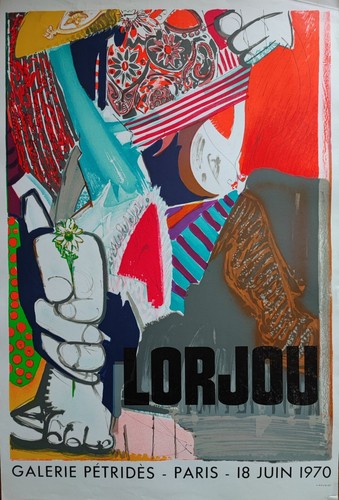 Bernard lorjou affiche expo - bernard,