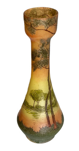 Vase émaillé legras - vase,