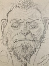 Dessin Crayon Portrait Homme