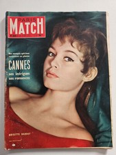 Magazine mode fashion PARIS MATCH #320 14 mai 1955 Brigitte Bardot