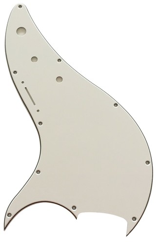 Ply white pickguard - 3,