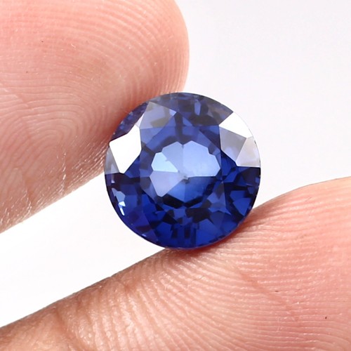 Aaa 10x10 saphir bleu - saphir,