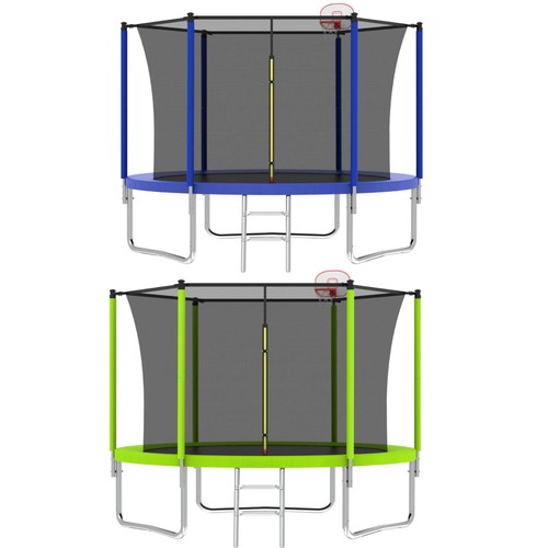 10ft trampoline with ladder - 10ft,