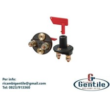 Détache Batterie 12/24V 100A X Tracteur Voiture Campeur Bateaux avec Clé Tirer