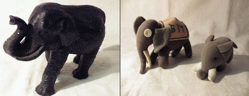 Lot statuettes elephant - statuettes,