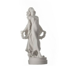 Sculpture statue marbre blanc