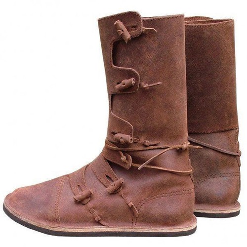 Chaussures lacets cuir - lacets, en