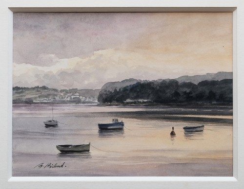 Aquarelle paysage bretagne - paysage,