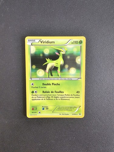 Carte pokémon viridium 101 - carte,