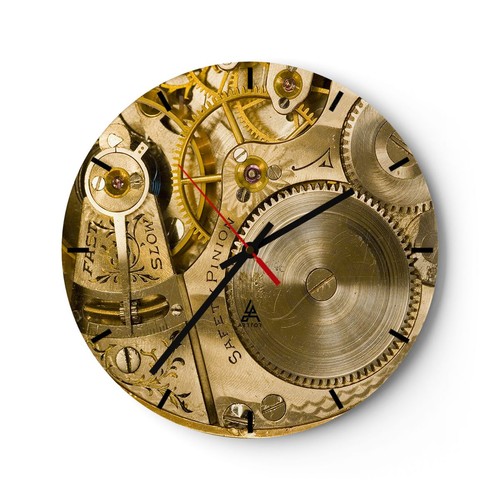 Horloge murale verre - horloge,