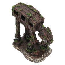 Fish Tank Robot Dog Resin