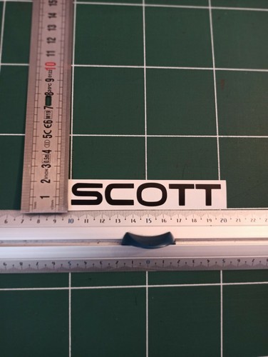 Autocollant vintage scott - autocollant,