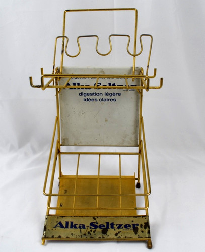 Ancien presentoir publicitaire - presentoir,
