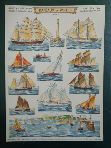 Planche pro familia - pro, bateaux