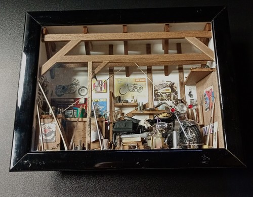 Patrick richard diorama garage - richard,