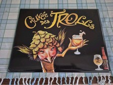 PLV TOLE PLAQUE BIERE CUVEE