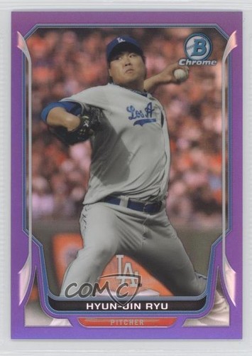 2014 bowman chrome purple - 2014,