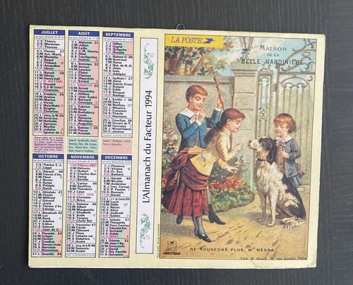 Calendrier almanach du - calendrier,